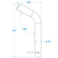 Receiver Pin w/ Clip, 5/8in