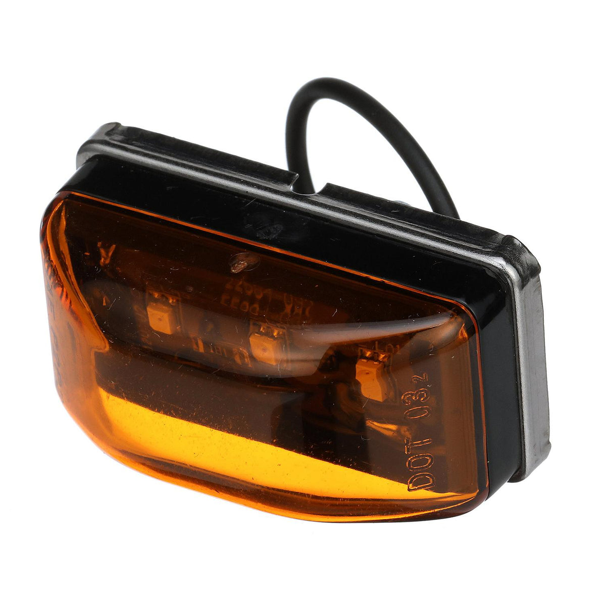 LED Sealed Stud Mount Side Marker/Clearance Light, Amber
