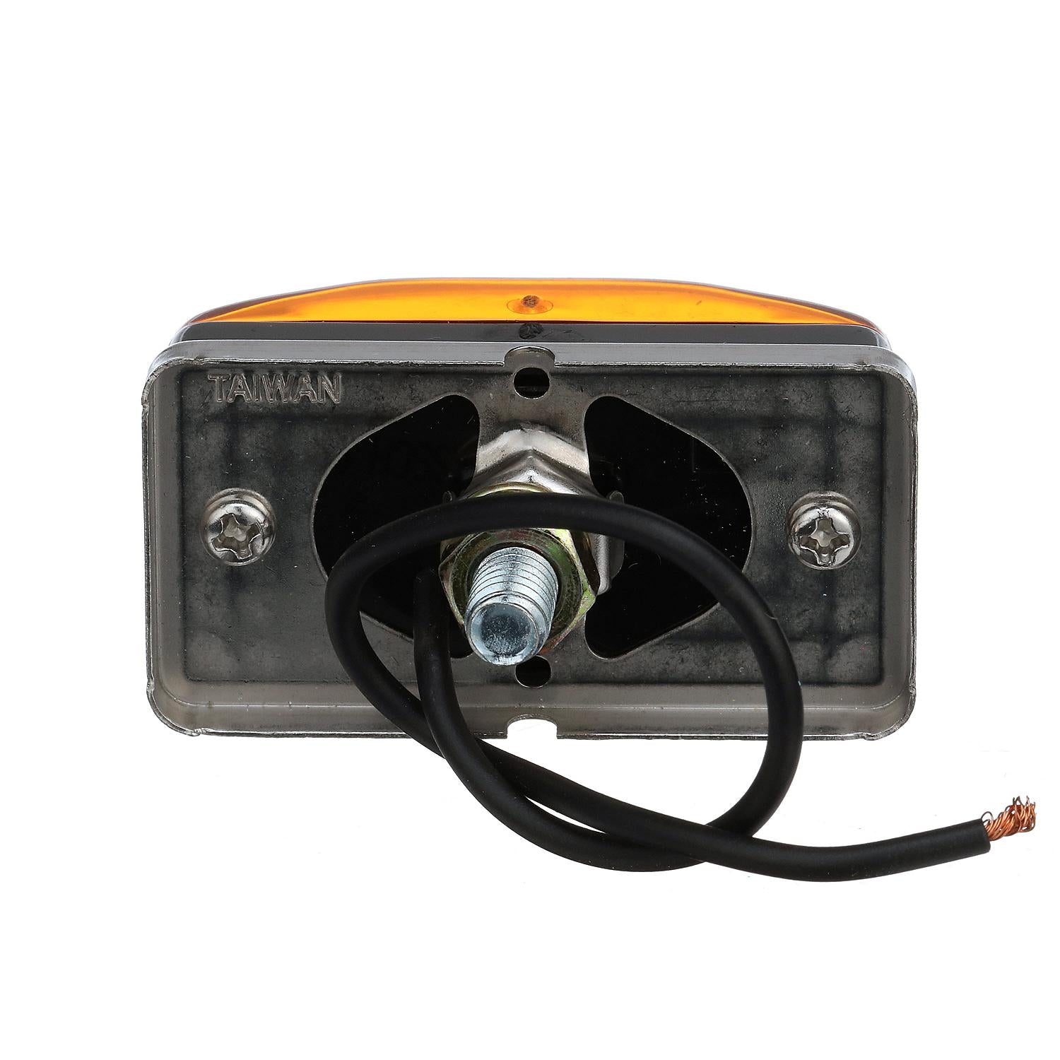 LED Sealed Stud Mount Side Marker/Clearance Light, Amber