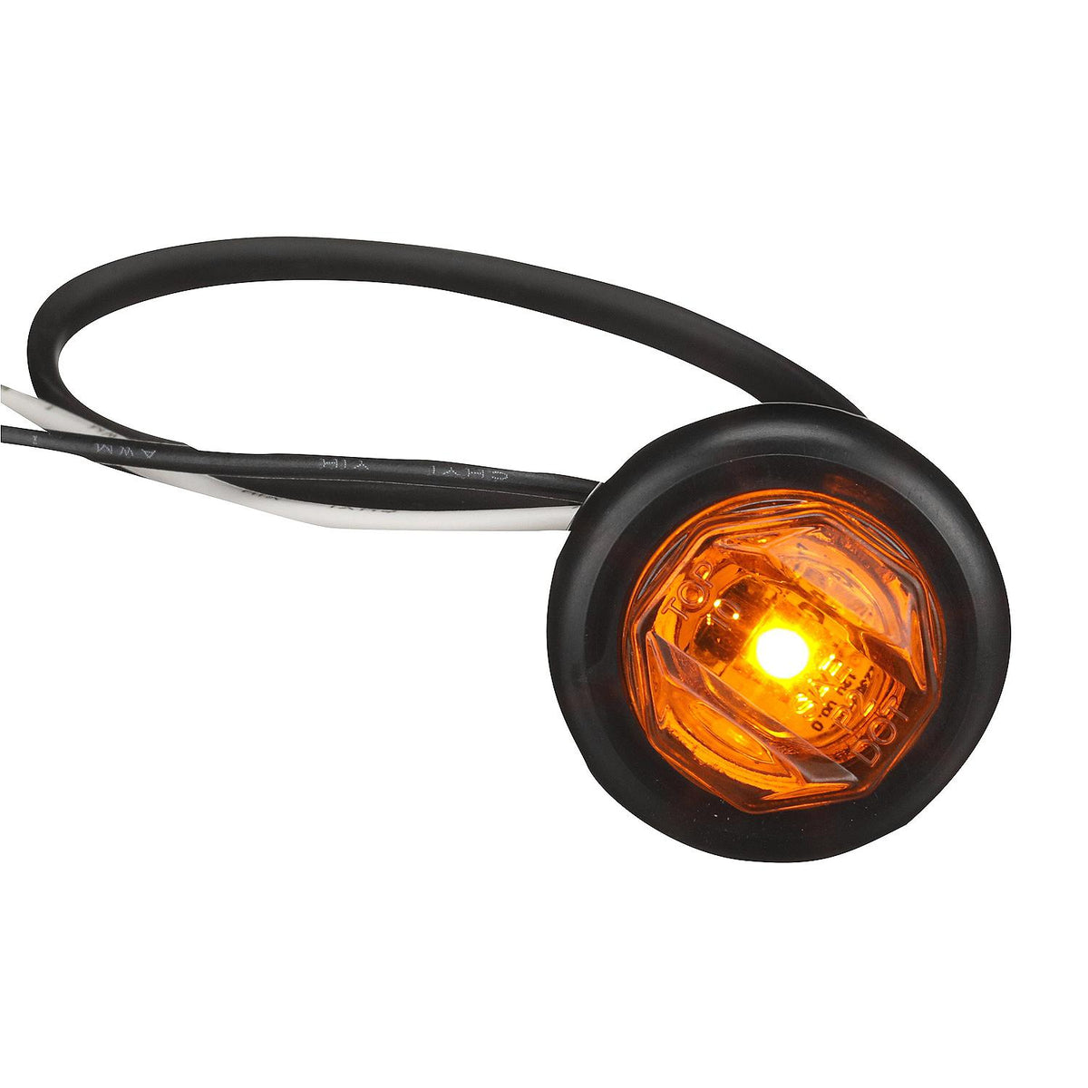 LED 3/4in Mini Sealed Marker/Clearance Kit, Amber