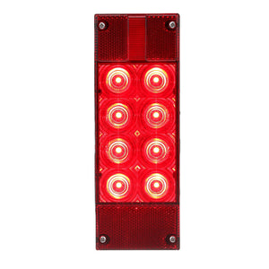 LED Fleet Count Sealed Waterproof Tail Light, 7 Function Passenger Side
