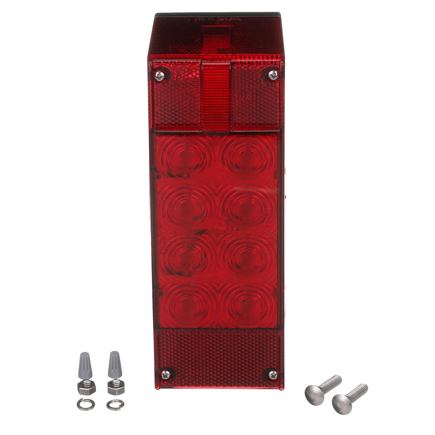LED Fleet Count Sealed Waterproof Tail Light, 7 Function Passenger Side