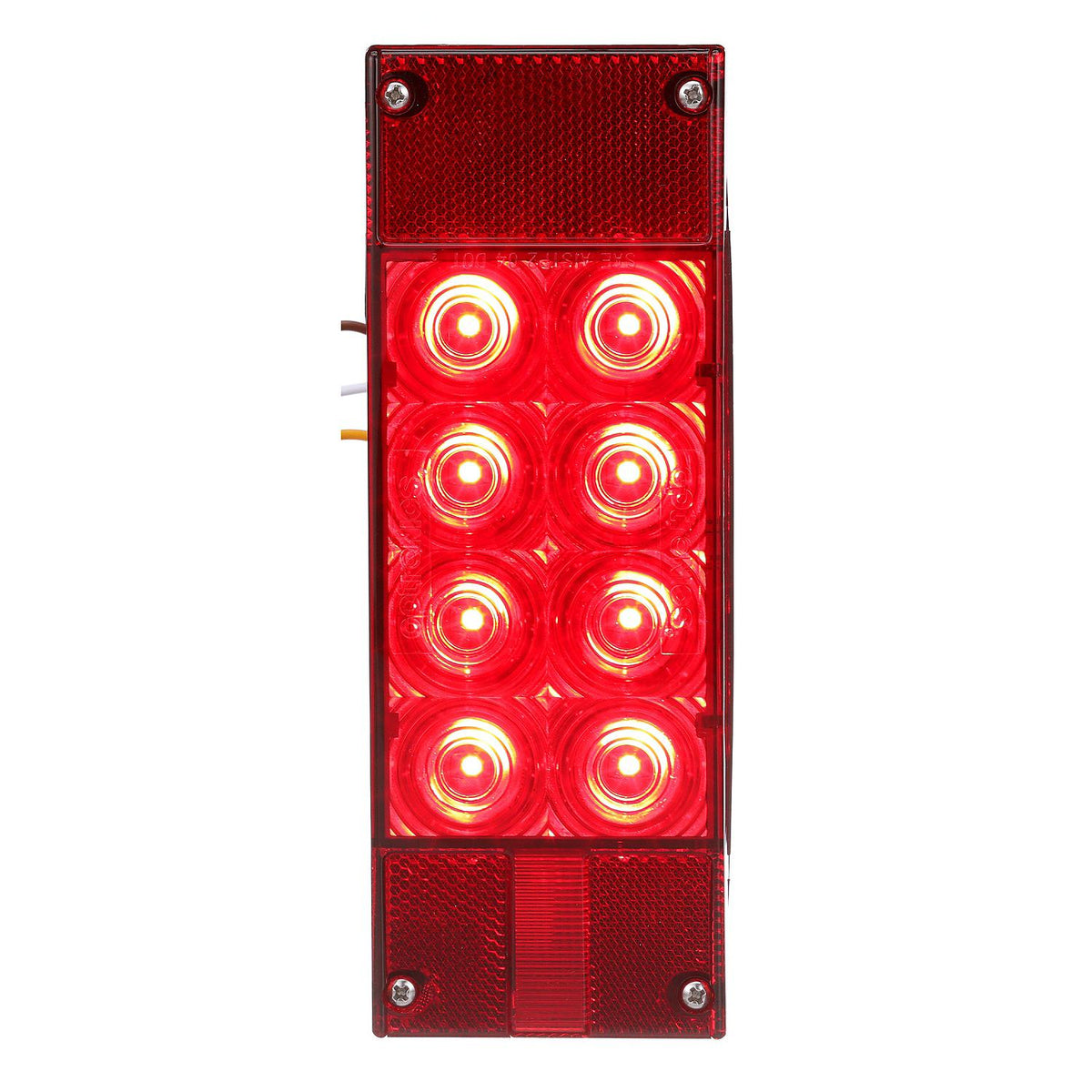 LED Fleet Count Sealed Waterproof Tail Light, 8 Function Driver Side