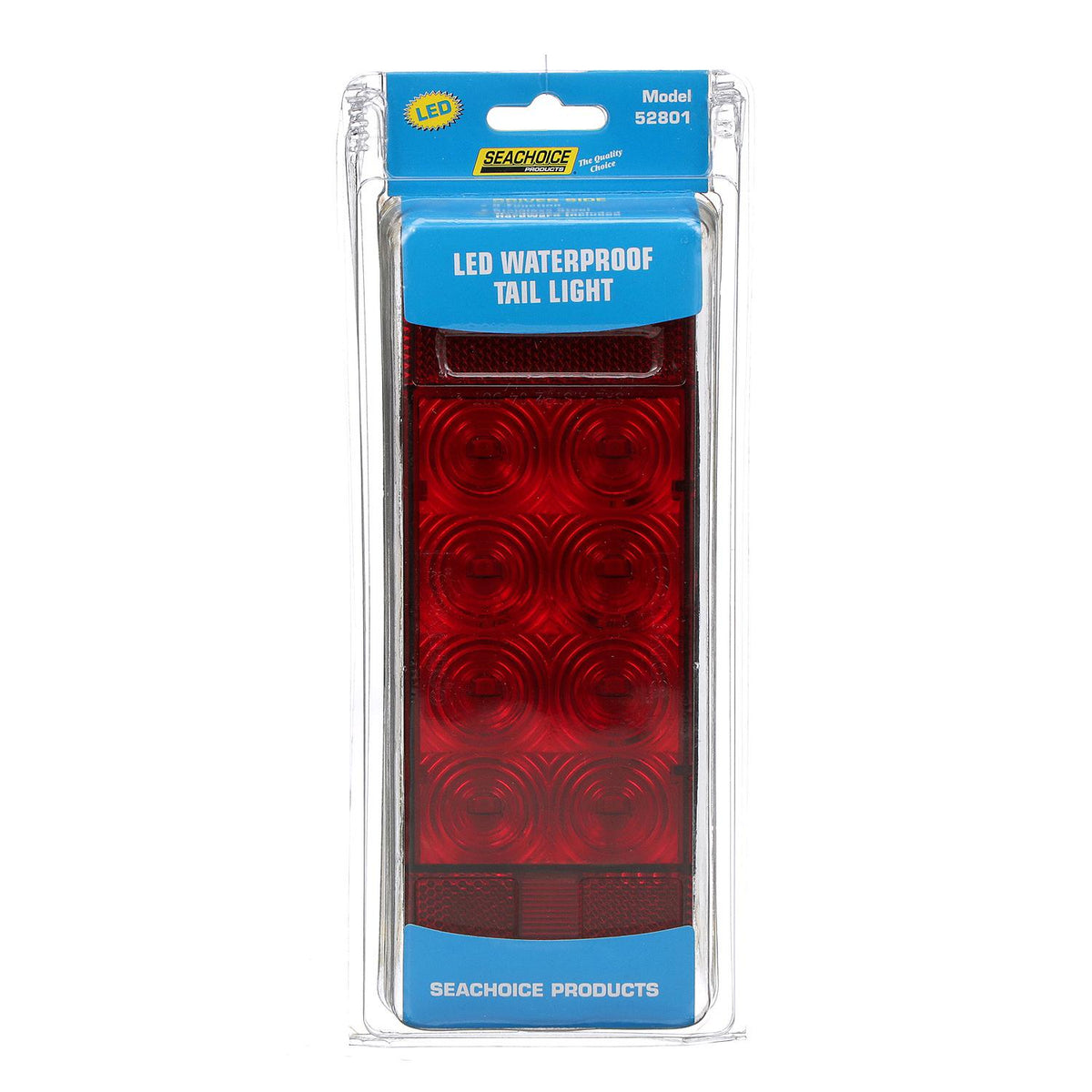 LED Fleet Count Sealed Waterproof Tail Light, 8 Function Driver Side