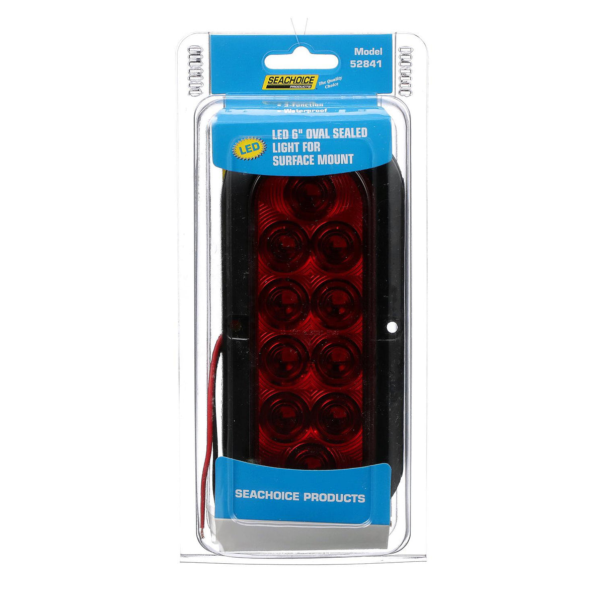 LED 6in Oval Sealed Lights For Surface Mount