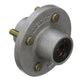 Galvanized Trailer Wheel Hub, 1in x 4 Lug
