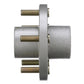 Galvanized Trailer Wheel Hub, 1in x 5 Lug UHI