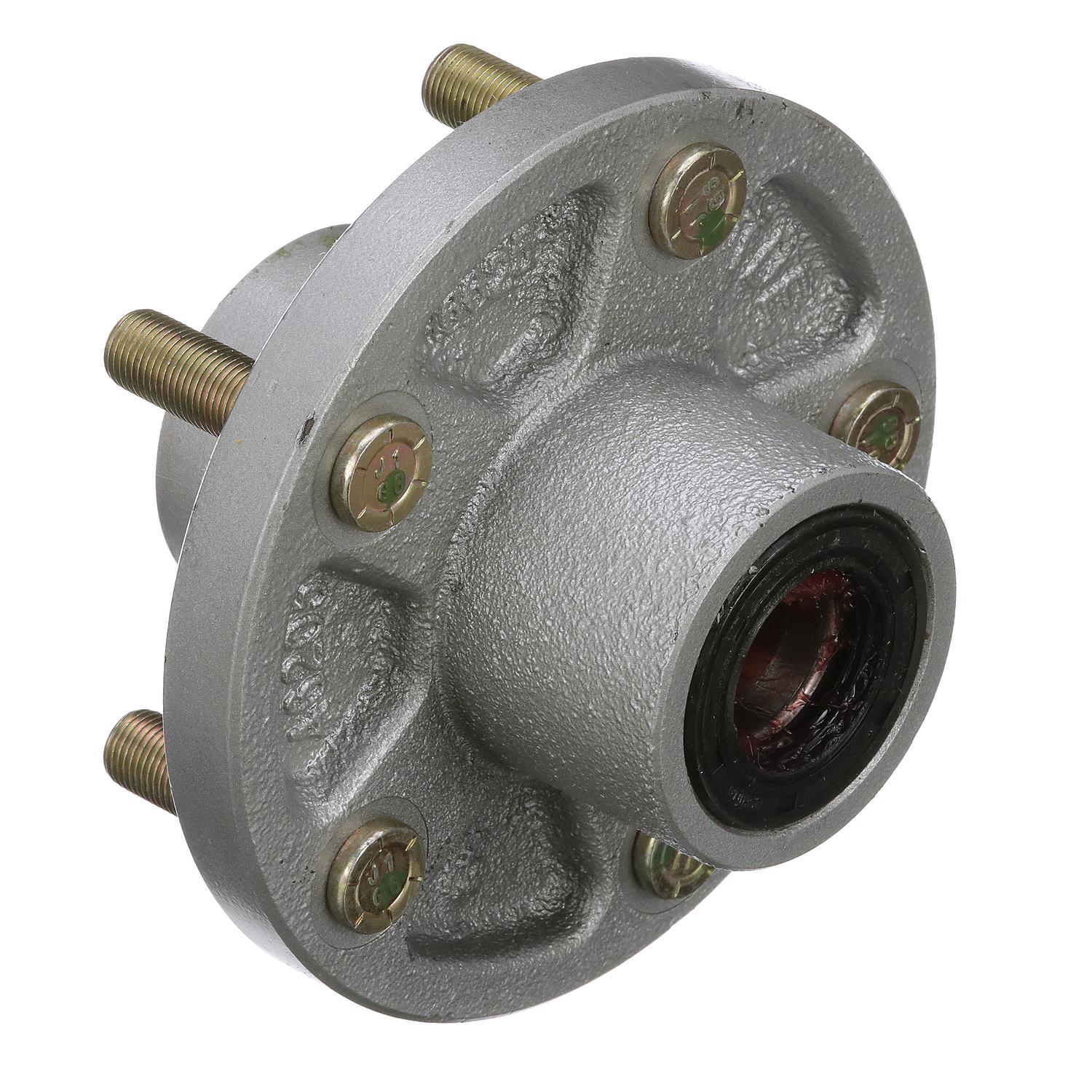 Galvanized Trailer Wheel Hub, 1in x 5 Lug UHI