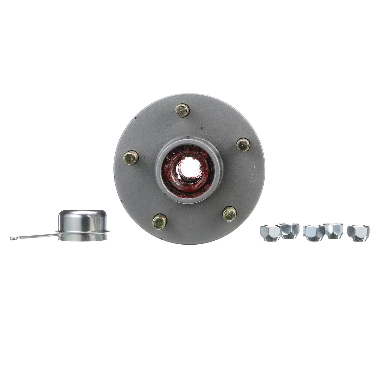 Galvanized Trailer Wheel Hub, 1-1/16in x 5 Lug UHI
