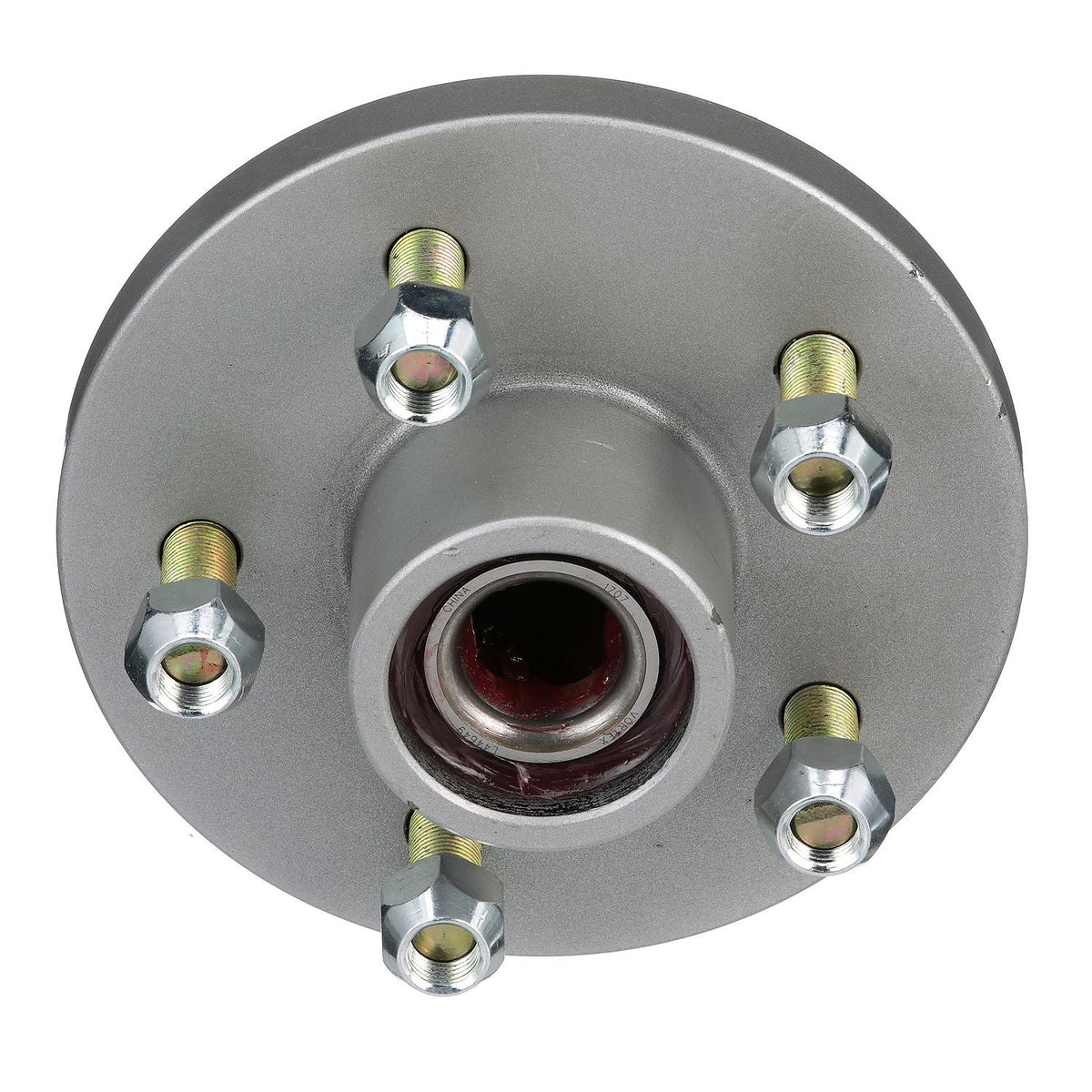 Galvanized Trailer Wheel Hub, 1-3/8in x 1-1/16in x 5 Lug UHI