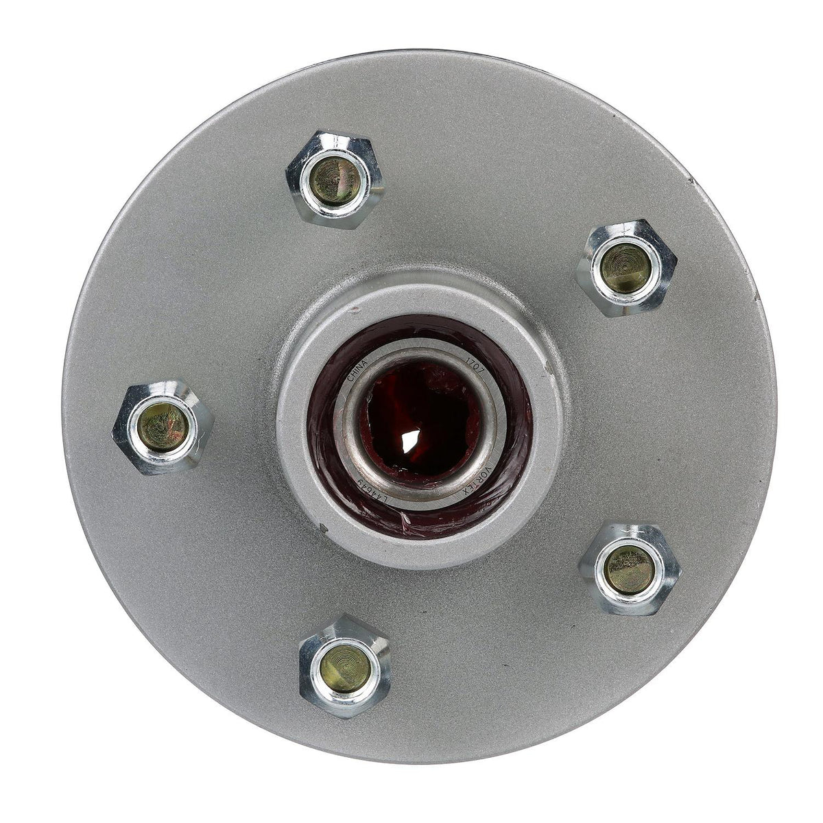 Galvanized Trailer Wheel Hub, 1-3/8in x 1-1/16in x 5 Lug UHI