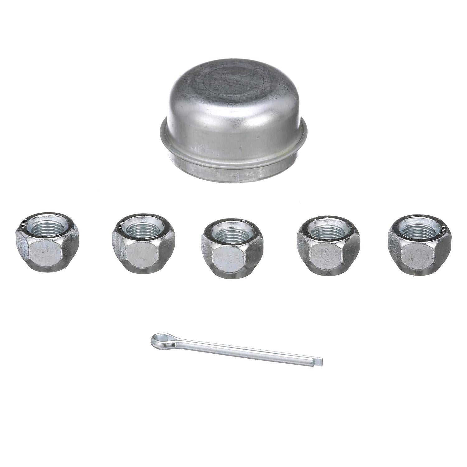 Painted Trailer Wheel Hub, 1in x 5 Lug UHI