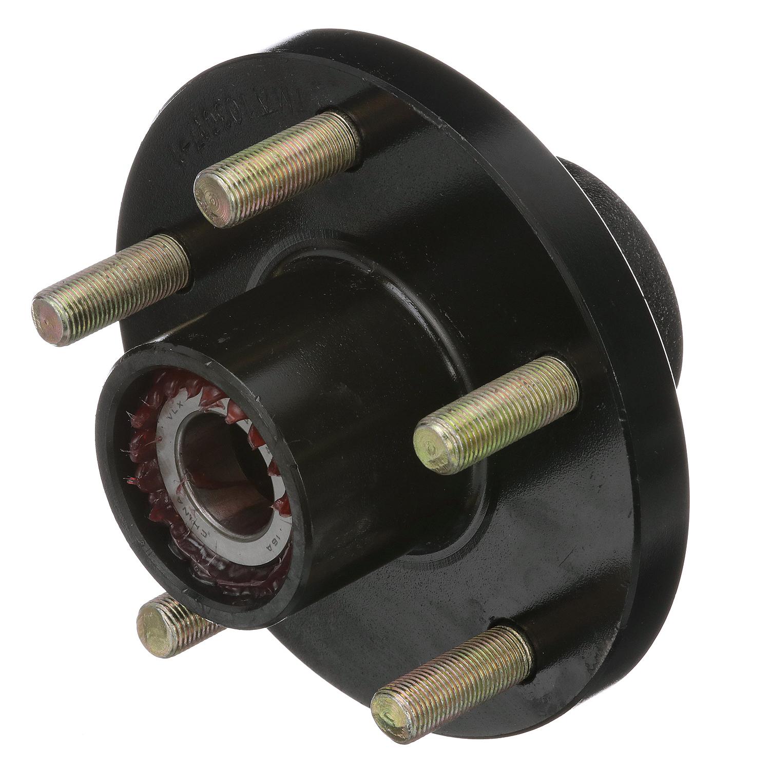 Painted Trailer Wheel Hub, 1in x 5 Lug UHI