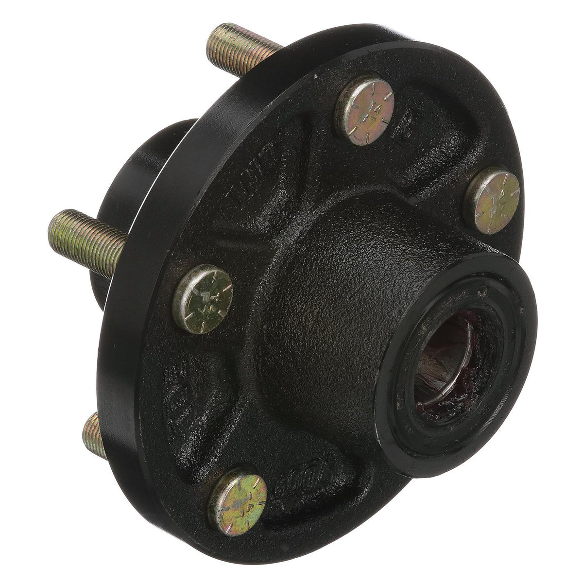 Painted Trailer Wheel Hub, 1in x 5 Lug UHI