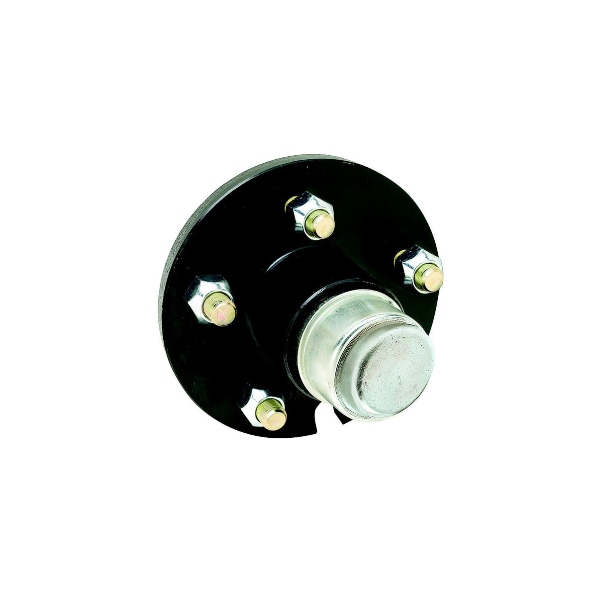 Painted Trailer Wheel Hub, 1in x 5 Lug UHI