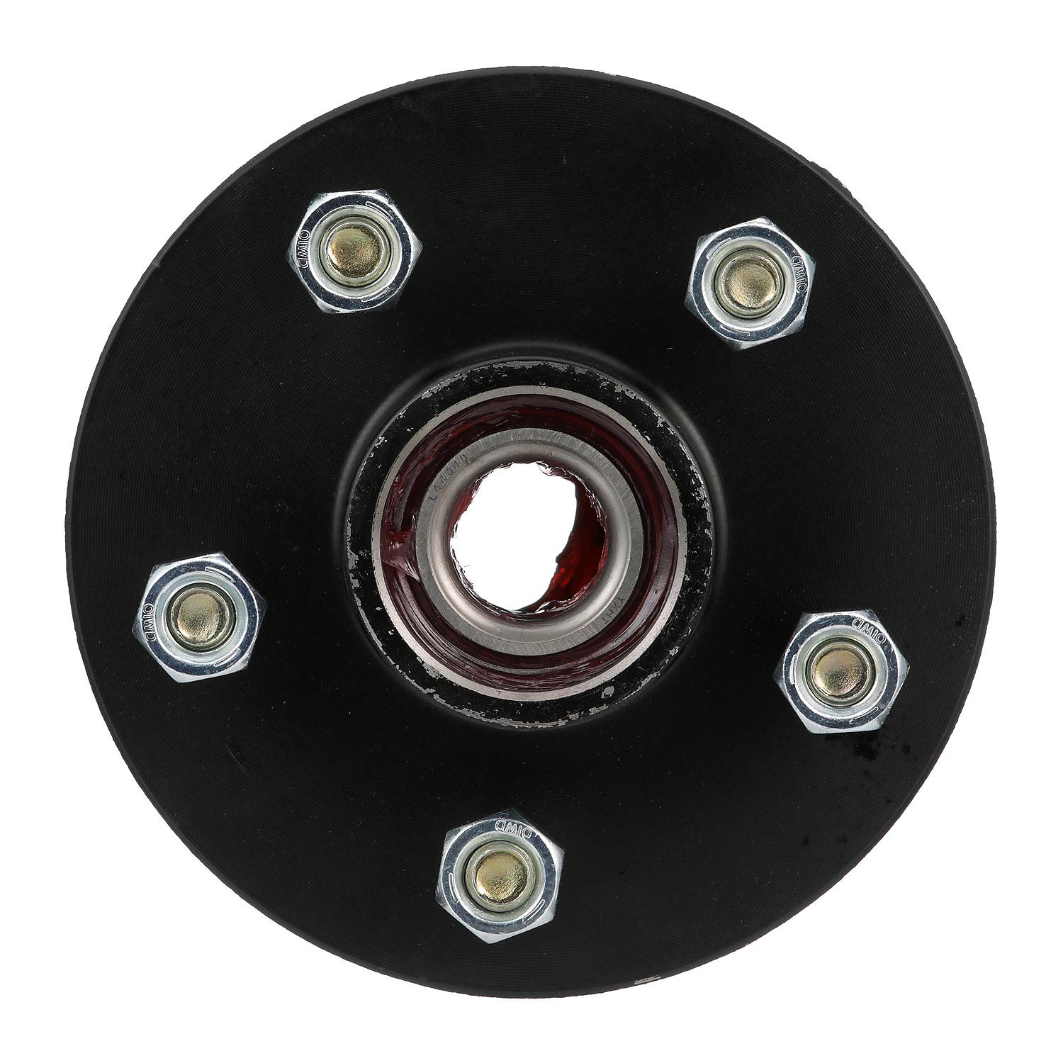 Painted Trailer Wheel Hub, 1-3/8in x 1-1/16in x 5 Lug UHI