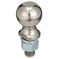 Stainless Steel Trailer Coupler Ball, 2-5/16in x 1in x 2-1/8in