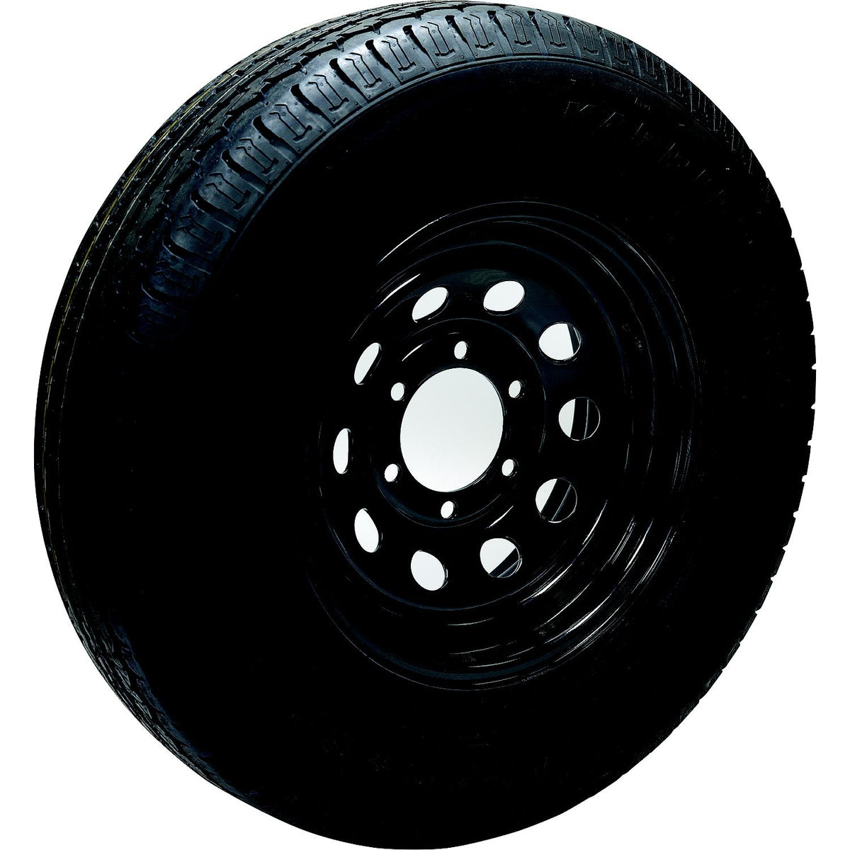 ST235/80R16E/8H KR35 16in Black Modular, 8-Lug on 5-1/2in Radial Tire & Wheel
