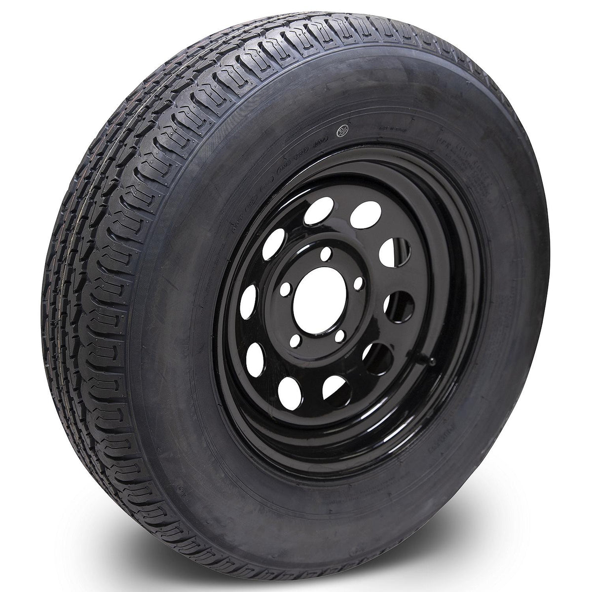 ST175/80R13C/5H KR35 13in Black Modular, 5-Lug on 4-1/2in Radial Tire & Wheel