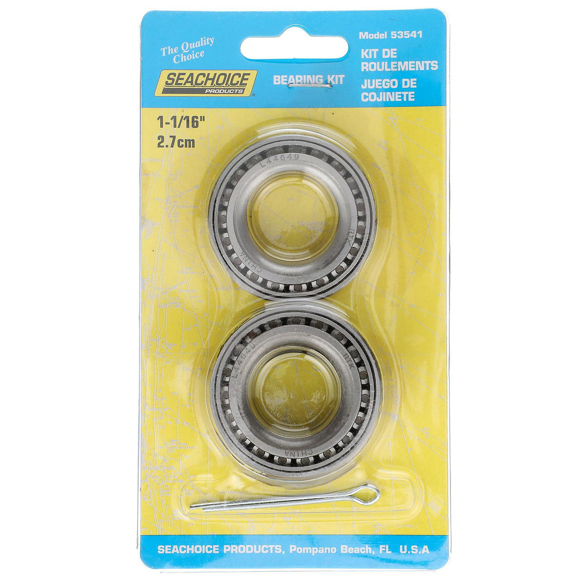 Trailer Wheel Bearing Kit, 1-1/16in