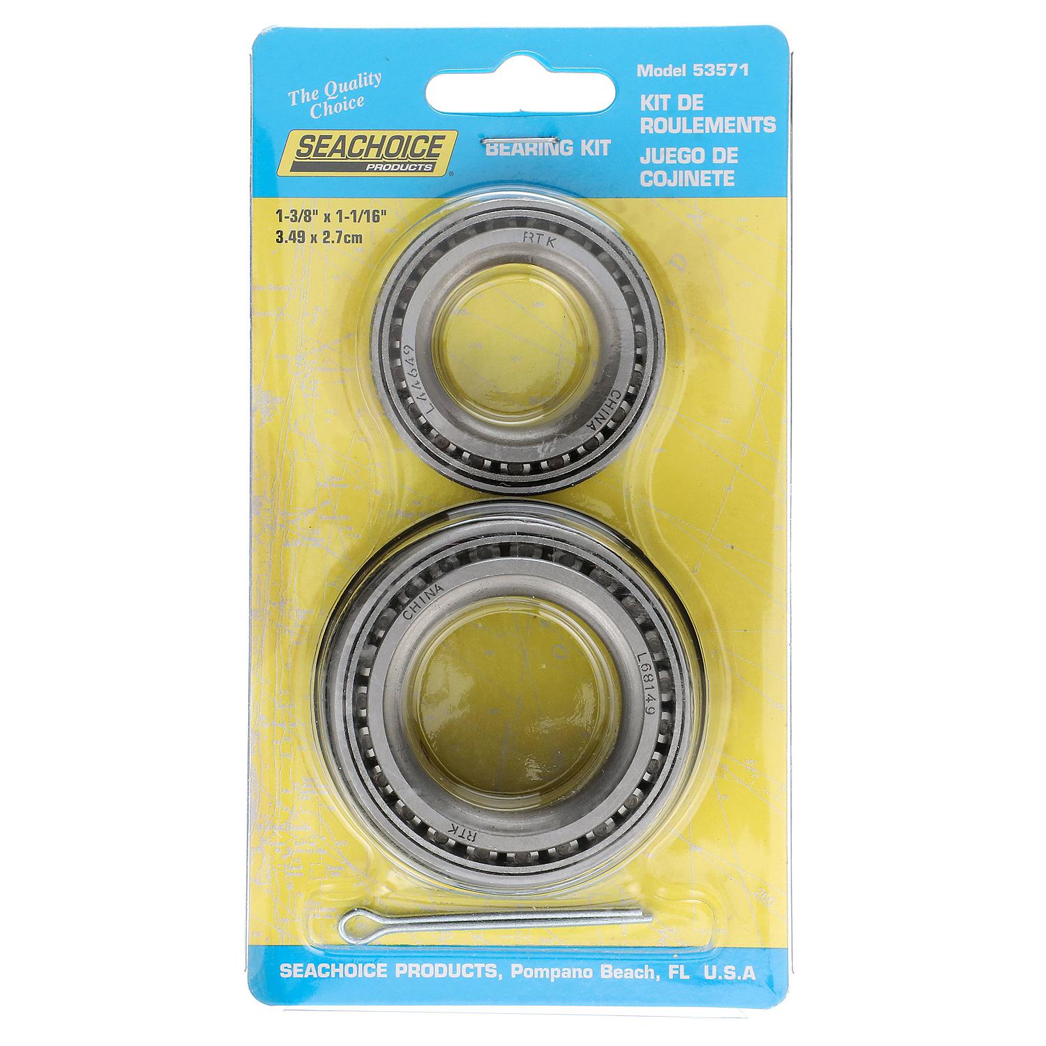 Trailer Wheel Bearing Kit, 1-3/8in x 1-1/16in