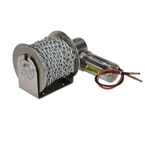 Stainless Steel Drum Winch Kit, Deluxe Series 1000