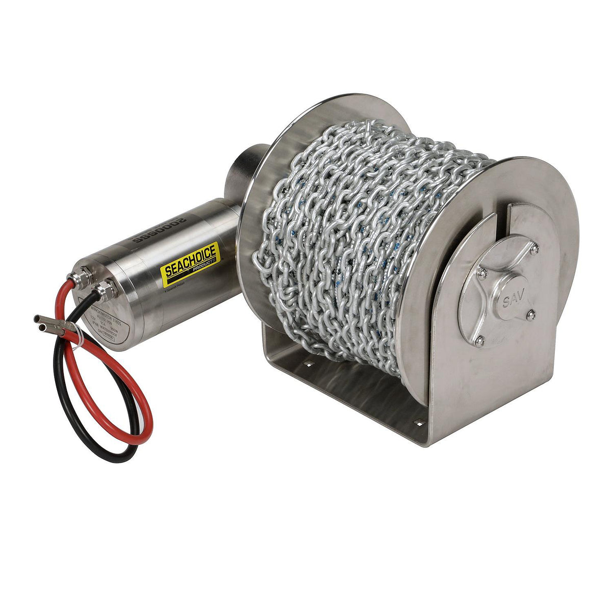 Stainless Steel Drum Winch Kit, Deluxe Series 2000