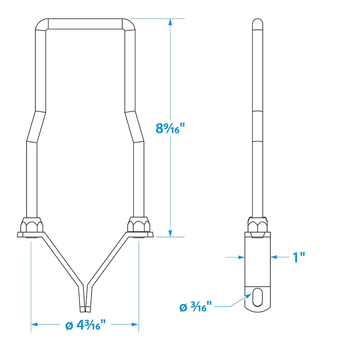 Lockable Spare Tire Carrier