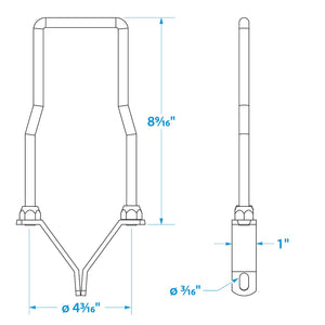 Lockable Spare Tire Carrier