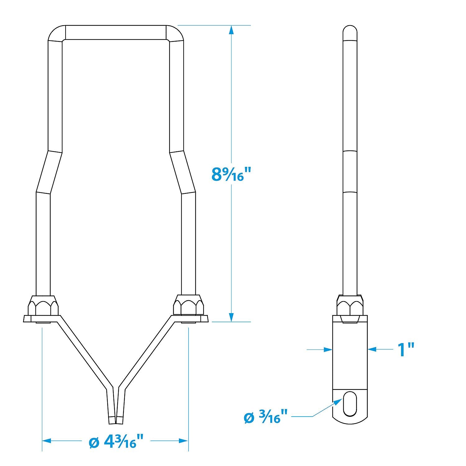 Lockable Spare Tire Carrier