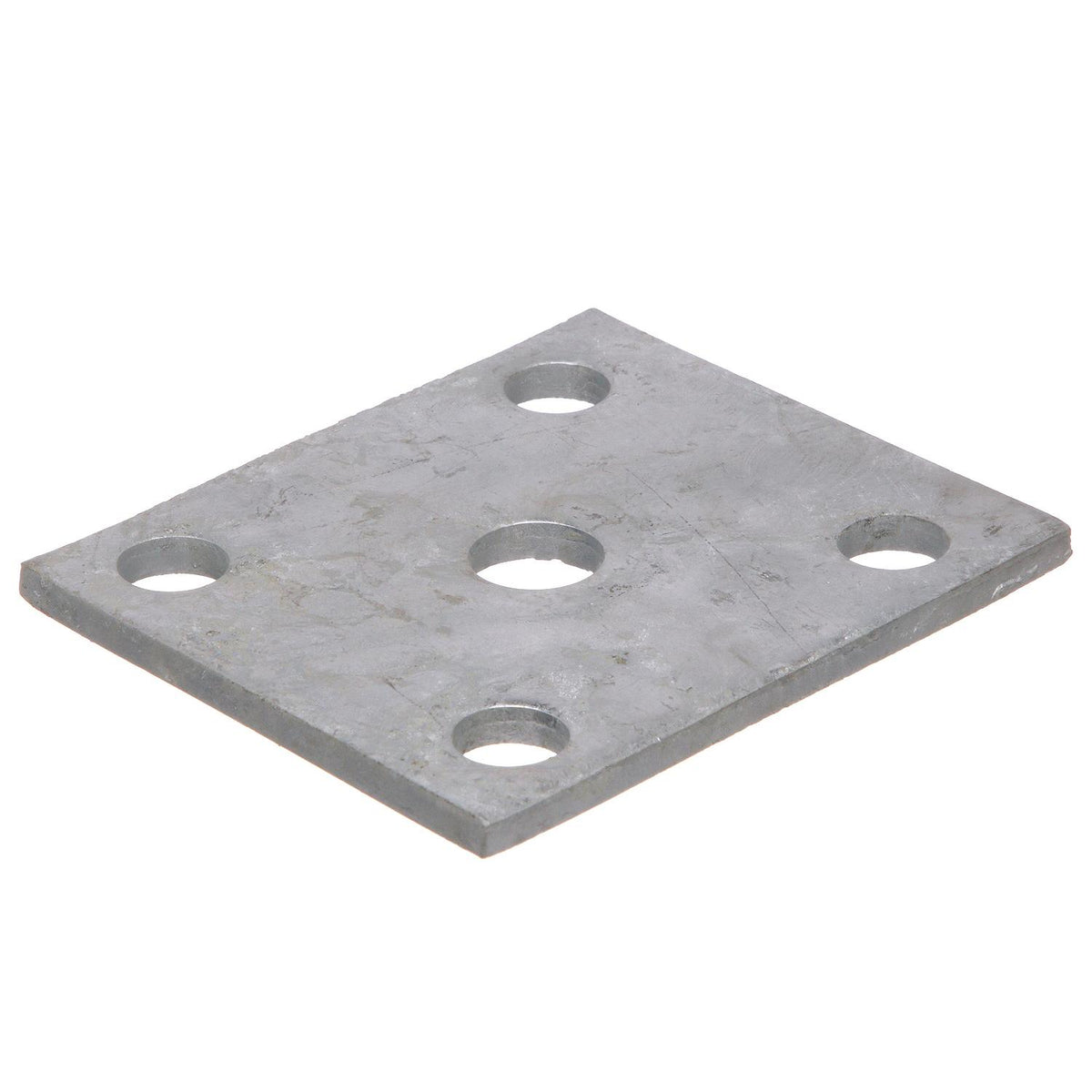 Medium Duty Axle U-Bolt Plate, 1/4in x 4in x 3-3/8in