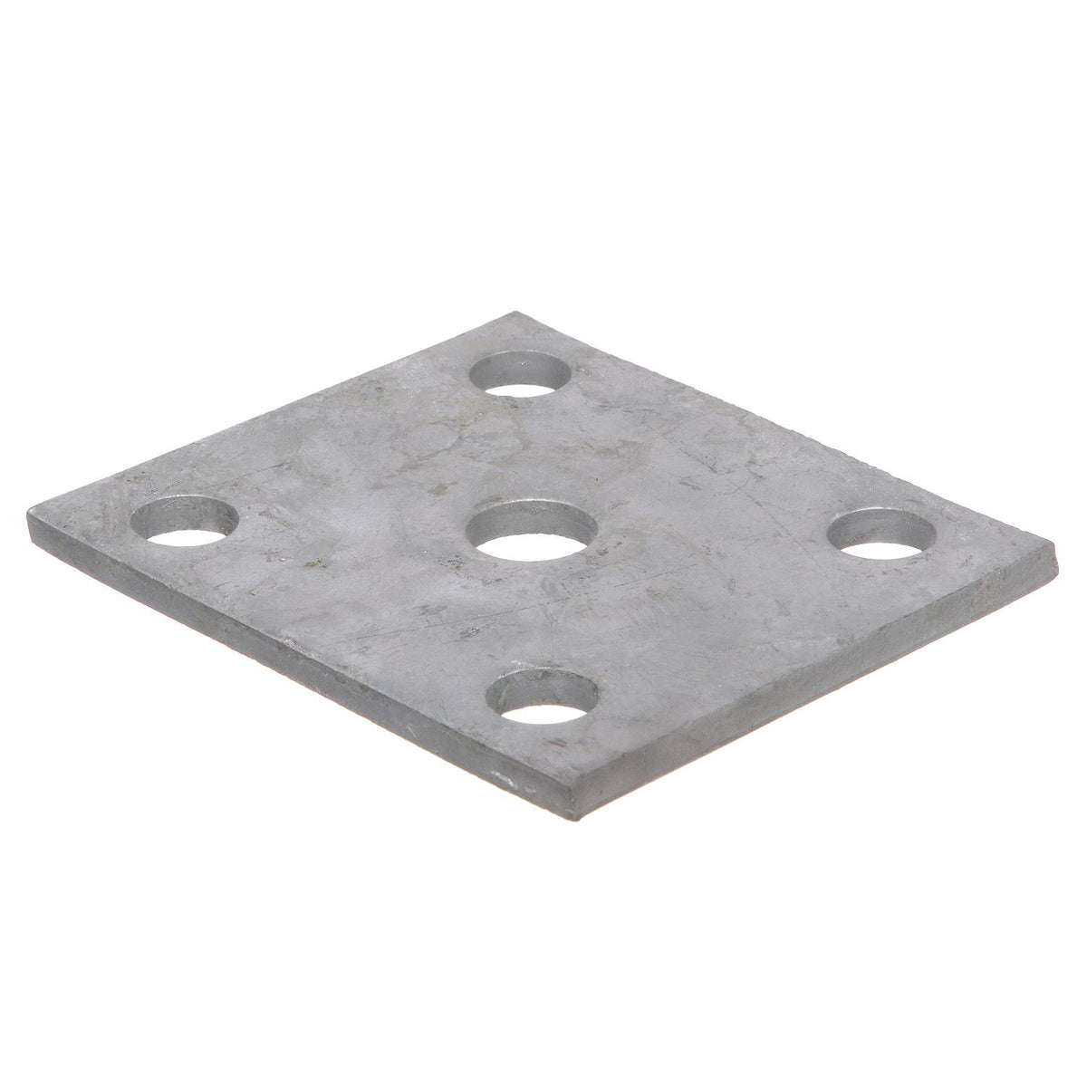 Medium Duty Axle U-Bolt Plate, 1/4in x 4in x 3-3/8in