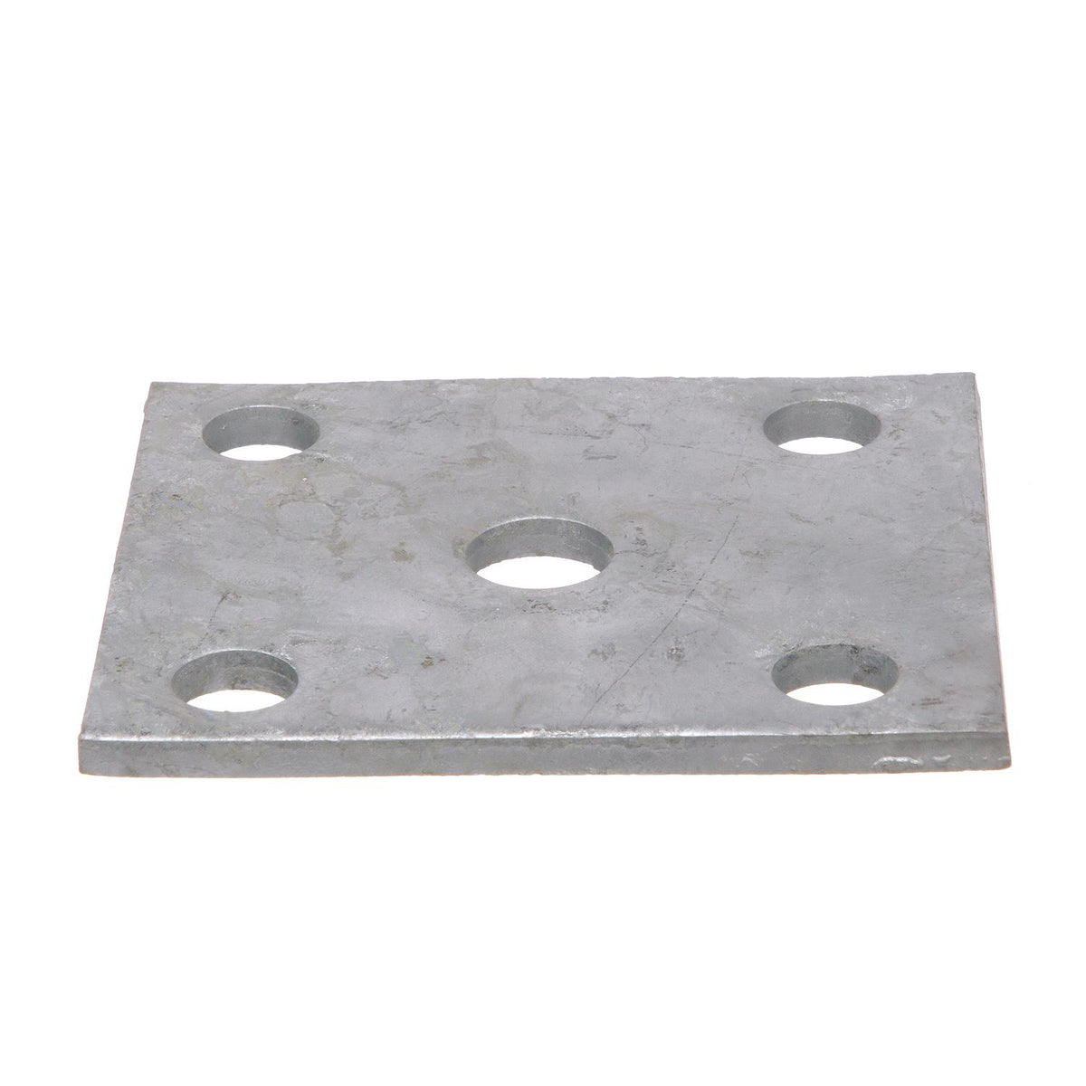 Medium Duty Axle U-Bolt Plate, 1/4in x 4in x 3-3/8in
