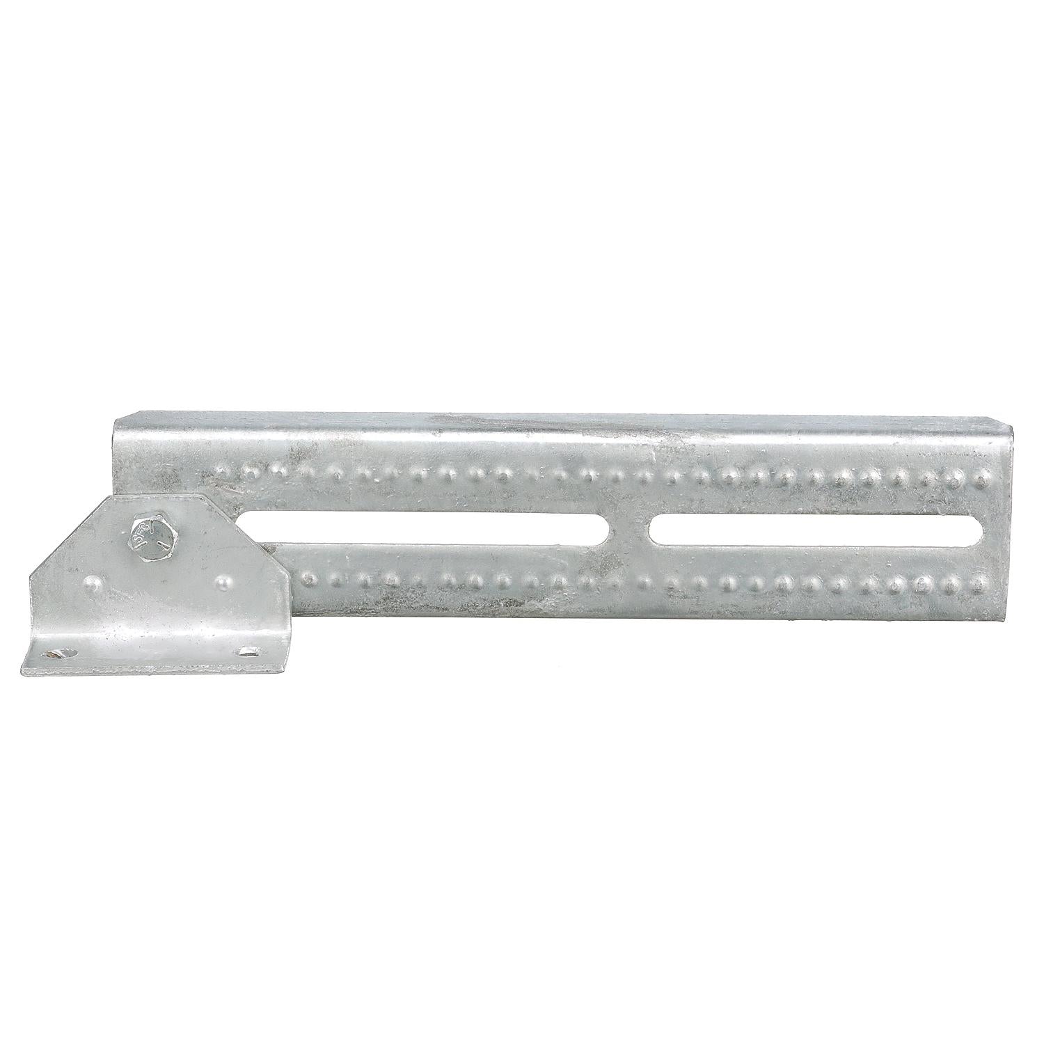 Swivel Bolster Bracket, Galvanized, 12in