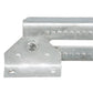 Swivel Bolster Bracket, Galvanized, 12in
