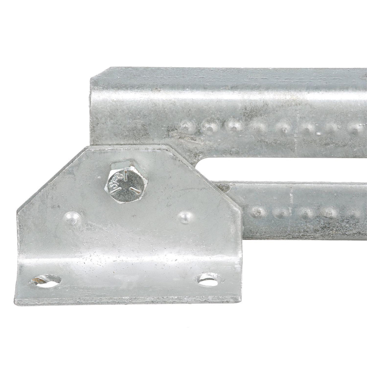 Swivel Bolster Bracket, Galvanized, 12in