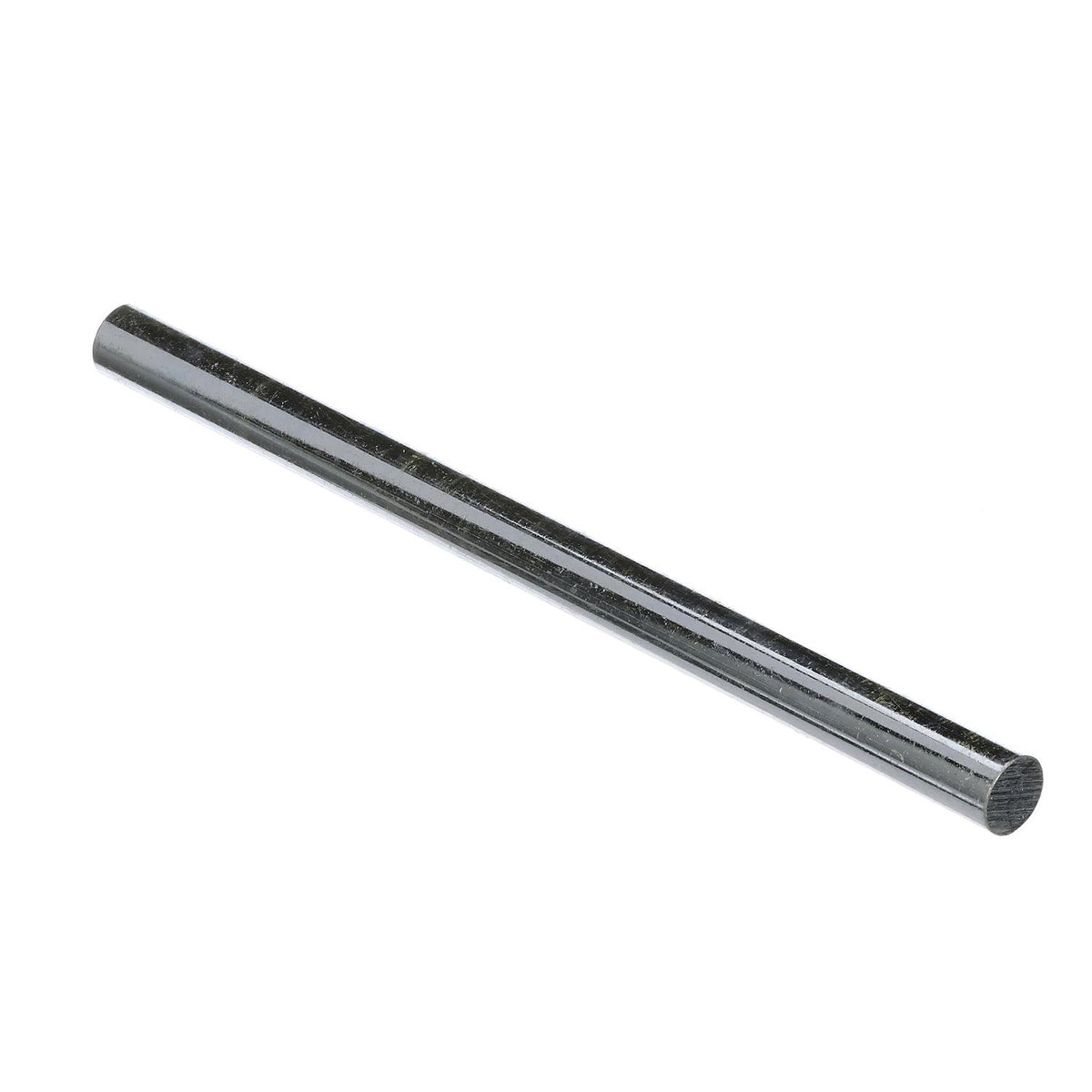 Zinc Plated Steel Roller Shaft w/ 2 Pal Nuts, 1/2in Shaft for 8in Roller