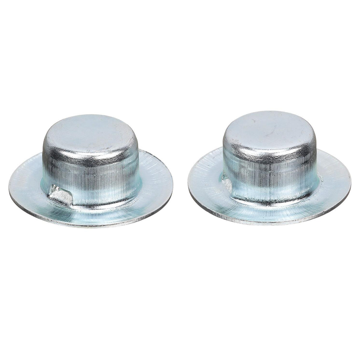 Zinc Plated Steel Roller Shaft w/ 2 Pal Nuts, 1/2in Shaft for 8in Roller