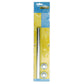 Zinc Plated Steel Roller Shaft w/ 2 Pal Nuts, 1/2in Shaft for 8in Roller