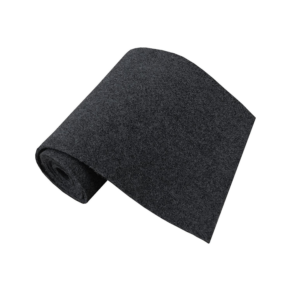 Bunk Carpeting, 12in x 100ft, Black