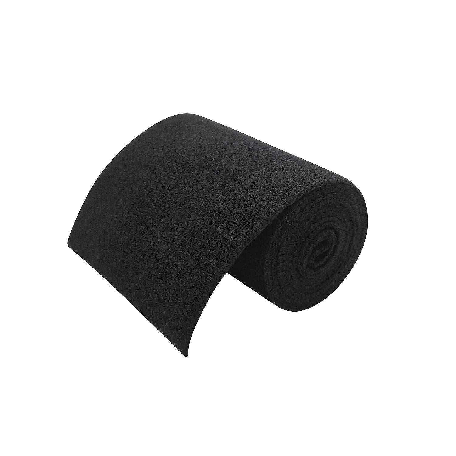 Bunk Carpeting, 12in x 12ft, Black