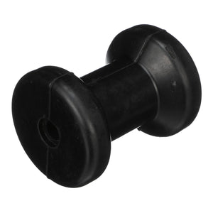 Spool Roller, Black, 4in x 5/8in Hole