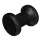 Spool Roller, Black, 5in x 5/8in Hole, Bulk