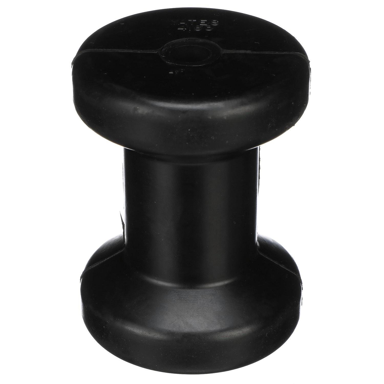 Spool Roller, Black, 5in x 5/8in Hole, Bulk