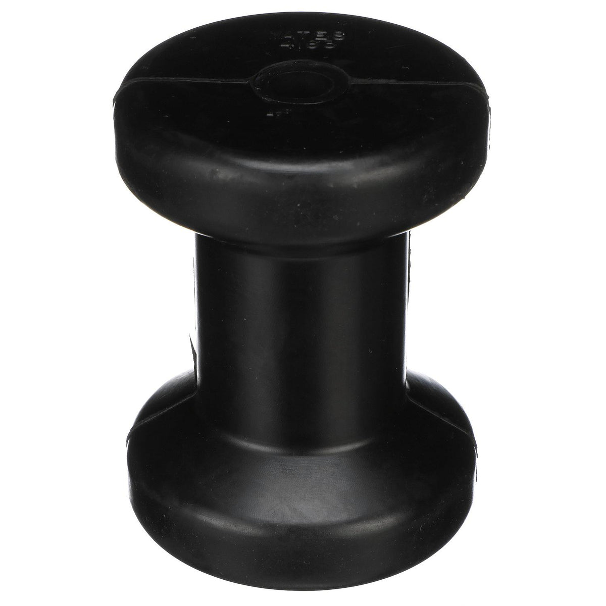 Spool Roller, Black, 5in x 5/8in Hole, Bulk