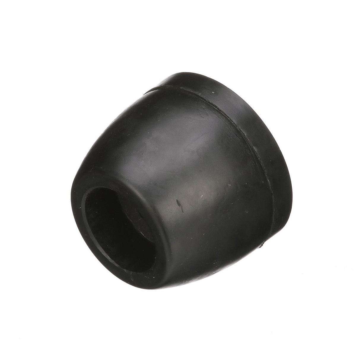 Black Rubber Side Guide End Cap 2-1/2in w/ 5/8in ID