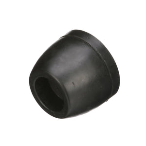 Black Rubber Side Guide End Cap 2-1/2in w/ 5/8in ID