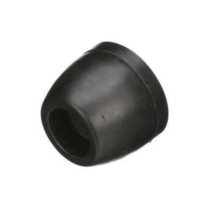Black Rubber Side Guide End Cap 2-1/2in w/ 5/8in ID