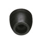 Black Rubber Side Guide End Cap 2-1/2in w/ 5/8in ID