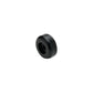 Black Rubber Roller End Cap, 3-1/2in x 1-5/16in w/ 11/16in ID